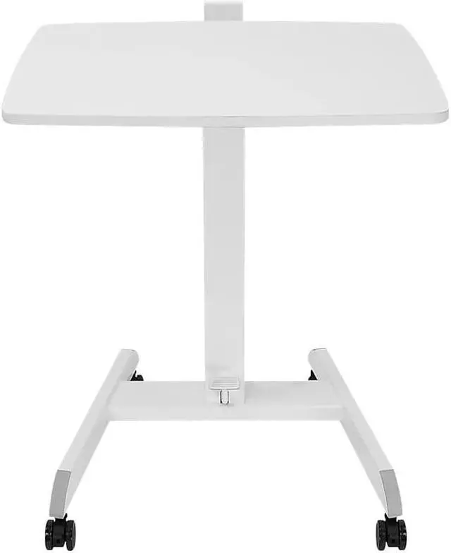 Alt view image 5 of 7 - Mount-It! Adjustable Rolling Computer Desk | 23.6" x 20.5"