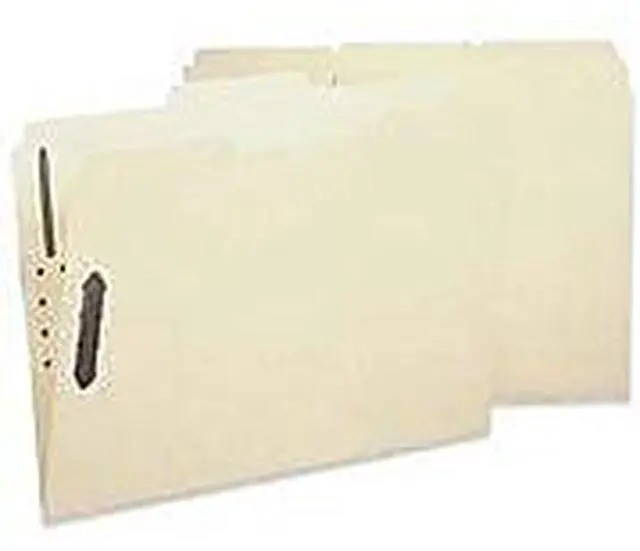 Alt view image 4 of 4 - Sparco Fastener Fldr w/2-Ply Tab 2 Fstnr 1/3 Tab Ltr 50/BX MA SP17213