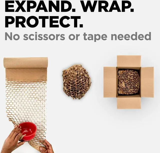 Alt view image 4 of 8 - 3M Scotch Cushion Lock Protective Wrap Dispenser 15.43" x 7.22" x 11.96" (PCW-121000-D) PCW121000D