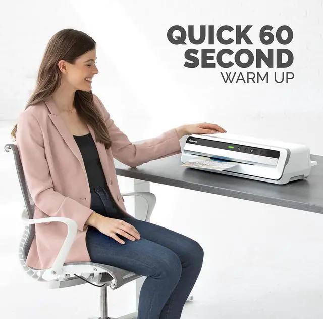 Alt view image 4 of 16 - Fellowes Jupiter 125 Thermal & Cold Laminator 12.5" Width White (5746301)