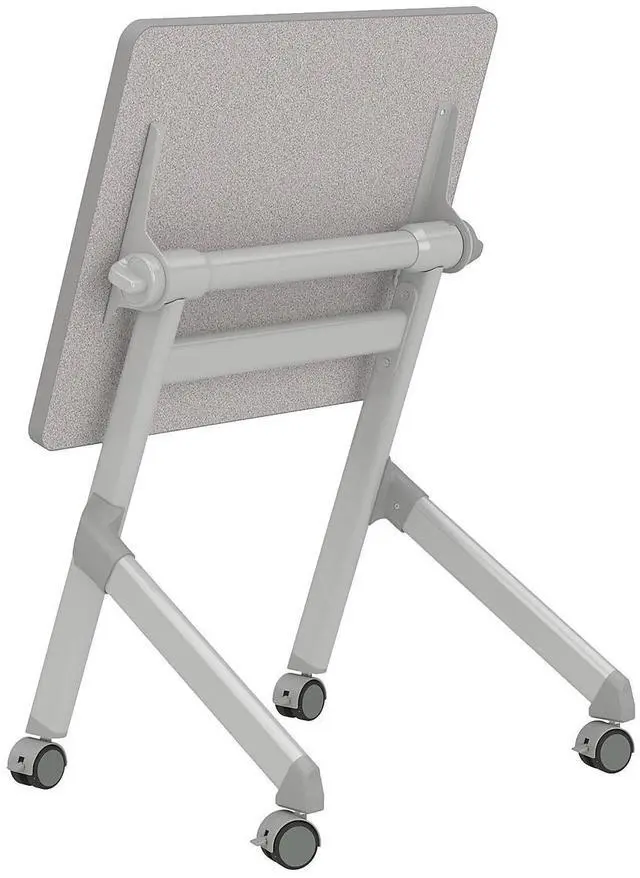 Alt view image 3 of 7 - Safco 1227GR Learn Nesting Rectangle Desk - 28" x 22.25" x 29.5" - Gray