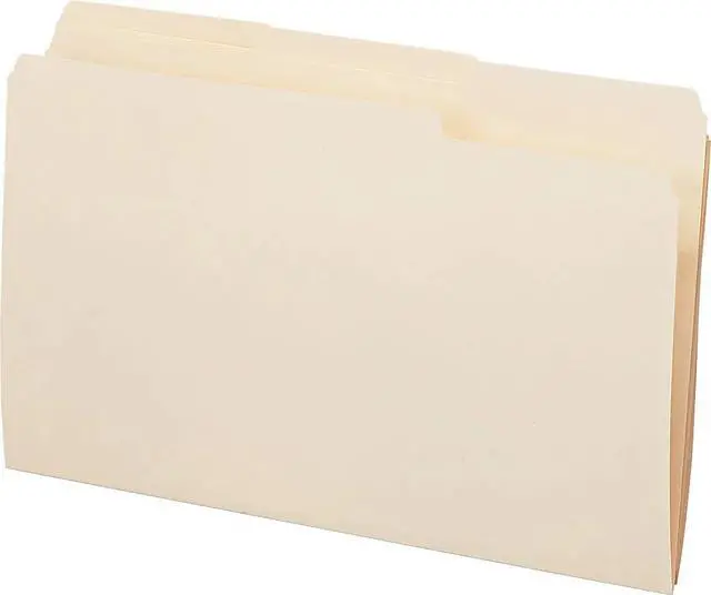 Alt view image 11 of 11 - Pendaflex File Folders 1/3 Cut Top Tab Legal Manila 100/Box 75313