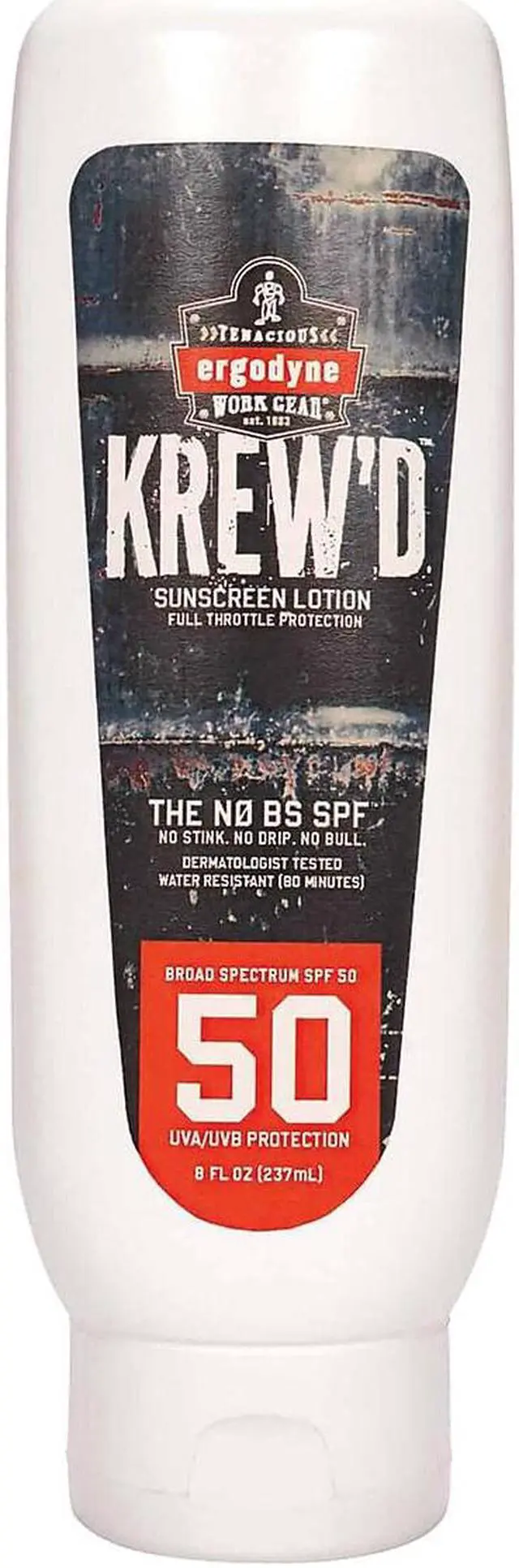 Main image of Ergodyne KREW'D Sunscreen Lotion SPF 50 8 Oz. (16631)