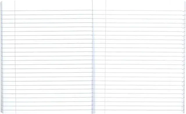 Alt view image 20 of 20 - Rediform 43460 National Xtreme White Notebook 80 Sheet -  7.87" x 10" - 1 Each Each - White Paper