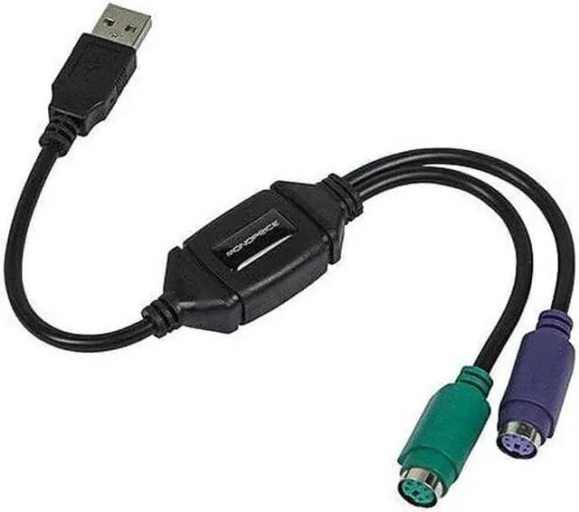 Alt view image 15 of 20 - Monoprice Inc. Ps/2 Keyboard/Mouse To Usb Adapter