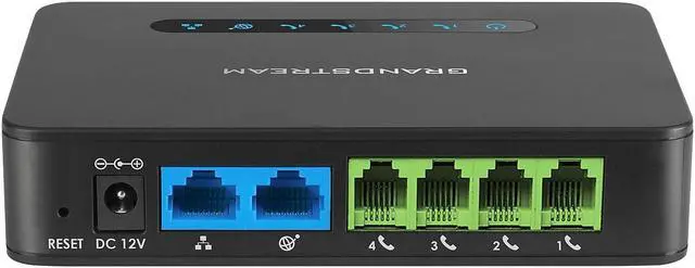 Alt view image 13 of 13 - Grandstream HT814 4 port FXS Gateway with Gigabit NAT Router