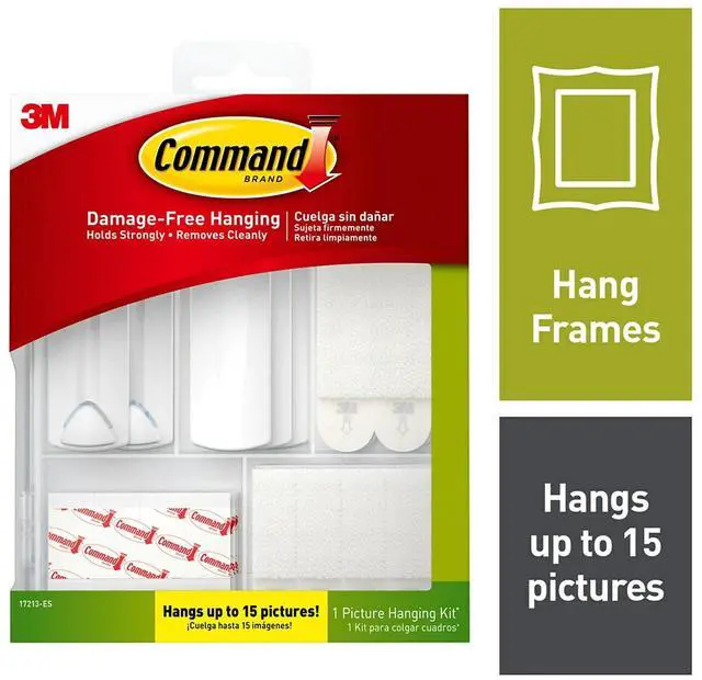 Alt view image 14 of 19 - 3M Command Picture Hanging Kit 17213-ES