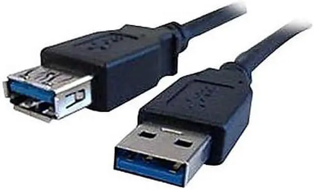 Alt view image 3 of 5 - COMPREHENSIVE CONNECTIVITY COMPANY USB3-AA-MF-6ST 6FT USB 3.0 AA F/M STANDARD