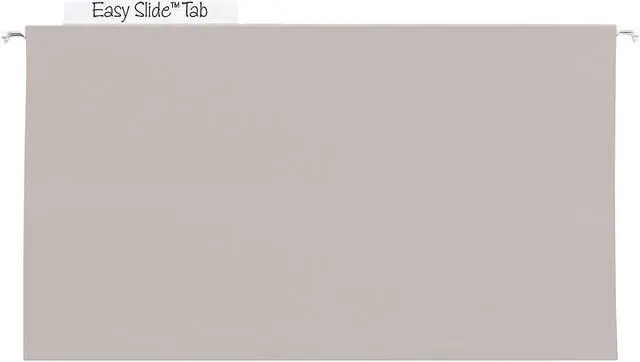 Alt view image 10 of 11 - Smead Manufacturing Company SMD64340 Hanging File Folder-W Easy Slide- LG- EXP2- SGY