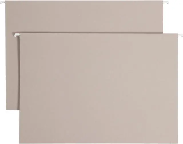 Alt view image 5 of 11 - Smead Manufacturing Company SMD64340 Hanging File Folder-W Easy Slide- LG- EXP2- SGY