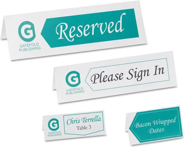 Main image of Avery Small Place Cards, Matte, Two-Sided Printing, 1-7/16" x 3-3/4", 150 Cards (5011)