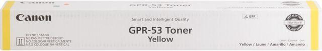 Alt view image 6 of 7 - Canon GPR-53 Original Toner Cartridge - Yellow - Laser - 19000 Pages - 1 Each