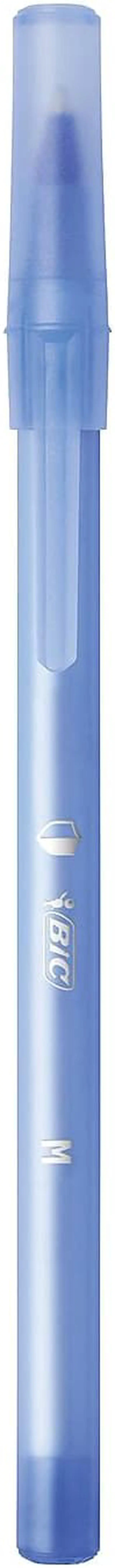 Alt view image 7 of 9 - BIC PrevaGuard Ballpoint Pen Stick Medium Blue 8/Pack GSAMP81BE