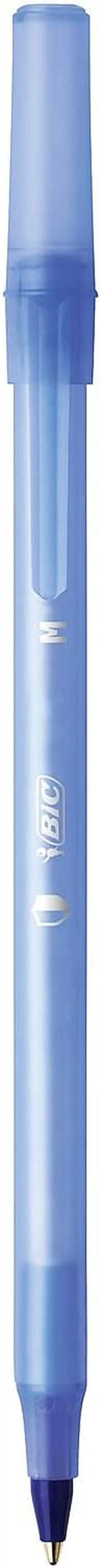 Alt view image 8 of 9 - BIC PrevaGuard Ballpoint Pen Stick Medium Blue 8/Pack GSAMP81BE