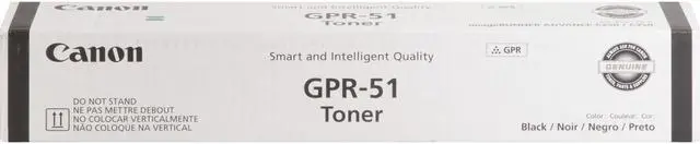 Alt view image 2 of 6 - Canon GPR-51 Original Toner Cartridge - Black - Laser - 19000 Pages - 1 Each