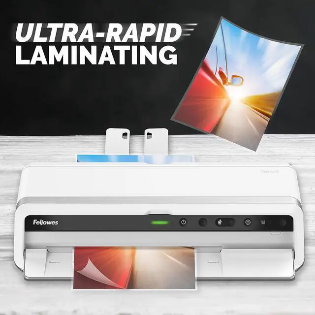 Alt view image 5 of 19 - 5746101 Fellowes Venus 125 Thermal & Cold Laminator, 13" Width