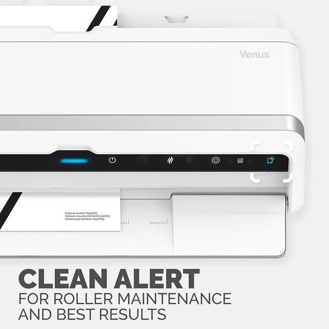 Alt view image 10 of 19 - 5746101 Fellowes Venus 125 Thermal & Cold Laminator, 13" Width