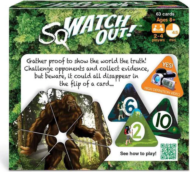 Alt view image 5 of 7 - Trend Enterprises T-20005 Sqwatch Out Three Corner Card Game