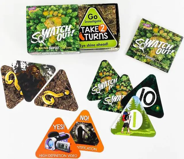Alt view image 3 of 7 - Trend Enterprises T-20005 Sqwatch Out Three Corner Card Game
