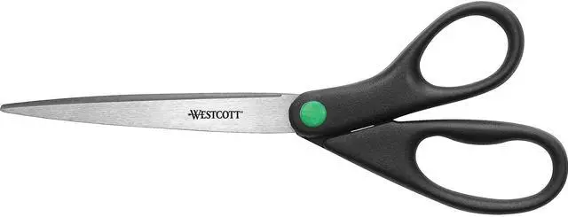 Alt view image 9 of 10 - Westcott KleenEarth Recycled Scissors Black 9" Long 13138