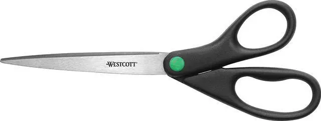 Alt view image 10 of 10 - Westcott KleenEarth Recycled Scissors Black 9" Long 13138