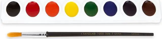Alt view image 12 of 13 - Crayola. 530080 Watercolors, 8 Assorted Colors