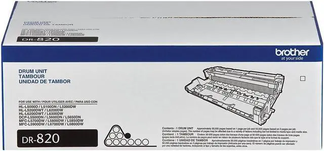Alt view image 18 of 20 - Brother DR820 Drum Unit Cartridge