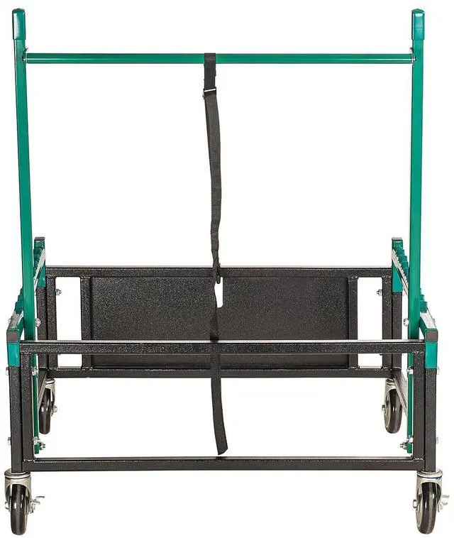 Alt view image 6 of 7 - NPS Table Assist Dolly - 1,000 lb Capacity - 38 x 30 x 44.5  Black/Green  TAD