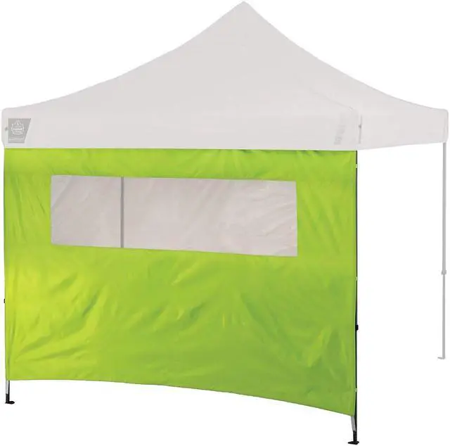 Main image of Ergodyne SHAX 6092 Pop-Up Tent Sidewall with Mesh Window Lime (12989)