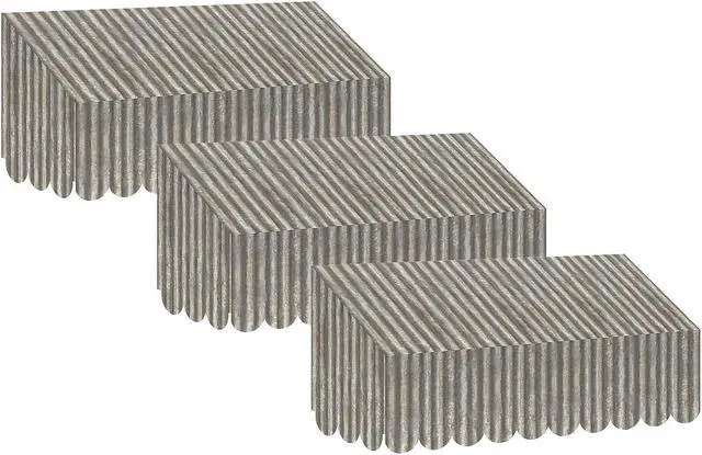 Alt view image 2 of 5 - TEACHER CREATED RESOURCES (3 EA) CORRUGATED METAL AWNING