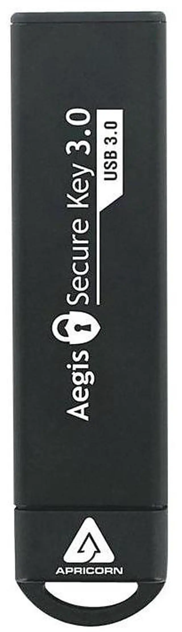 Alt view image 11 of 16 - Apricorn 16GB Aegis Secure Key USB 3.0 Flash Drive - 16 GB - USB 3.0 - 195 MB/s Read Speed - 162 MB/s Write Speed - 256-bit AES  ASK3-16GB