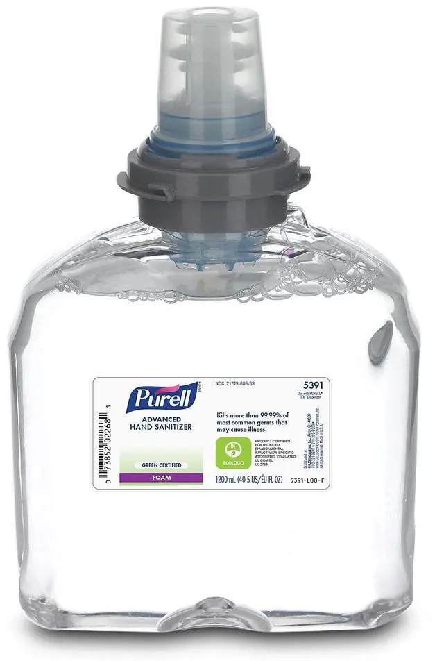 Main image of Purell Advanced Foaming Hand Sanitizer Refill 5391-02