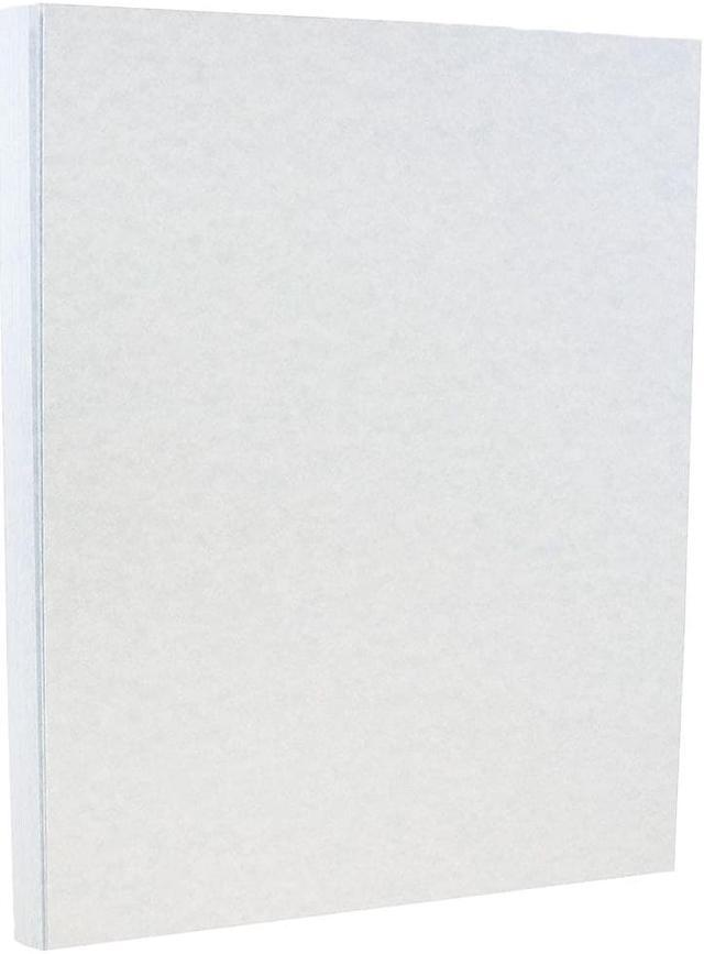 JAM Paper Parchment 65lb Cardstock 8.5 x 11 Coverstock Blue Recycled  96700000