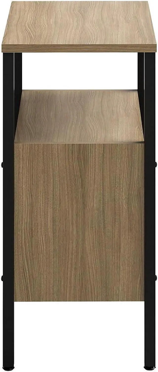 Alt view image 7 of 11 - Safco Simple Storage Unit, 23.5 x 14 x 29.6, Walnut, Each (SAF5507BLWL)