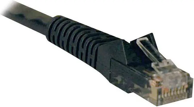Alt view image 5 of 12 - TRIPP LITE CONNECTIVITY N201-001-BK50BP 1FT CAT6 PATCH CABLE M/M BLACK