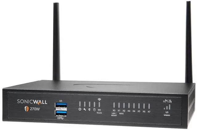 Alt view image 3 of 16 - SonicWall TZ270W Wireless Firewall (Gen 7) w/ Secure Upgrade Plus (3-Year Essential Protection Security Suite) and 1 Year CSE | 03-SSC-3003