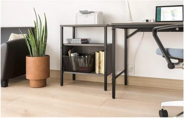 Alt view image 11 of 11 - Safco Simple Storage Unit, 23.5 x 14 x 29.6, Gray, Each (SAF5507BLGR)
