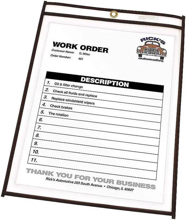 Alt view image 14 of 16 - C-Line Holder,Tckt,2clr Sds,9x12 46912