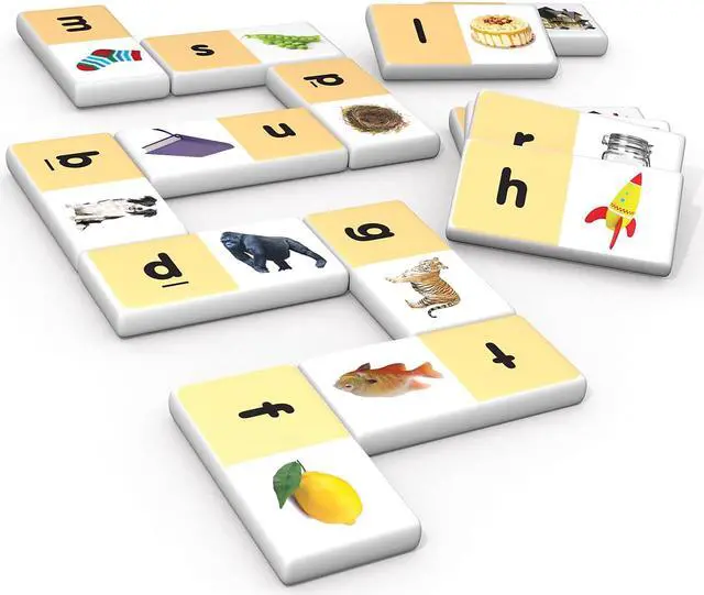 Alt view image 3 of 3 - junior learning jrl492-2 beginning sounds dominoes - 2 each