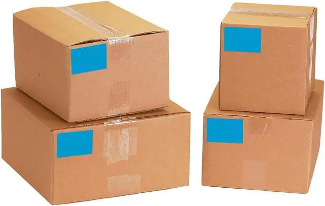 Alt view image 2 of 6 - Tape Logic Inventory Rectangle Labels 3" x 4" Light Blue 500/Roll DL631C