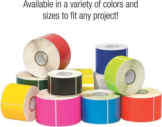 Alt view image 3 of 6 - Tape Logic Inventory Rectangle Labels 3" x 4" Light Blue 500/Roll DL631C