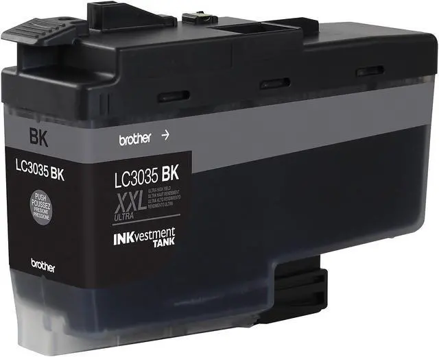 Alt view image 7 of 7 - Black Extra High Yield Ink Cartridge for Brother LC3035BK MFC-J805DW, MFC-J815DW XL, MFC-J995DW, MFC-J995DW XL, Genuine Brother Brand