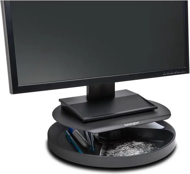 Alt view image 7 of 16 - Kensington Monitor Stand SmartFit 12-3/5"Wx12-3/5"Dx3-1/10"H Black 52787