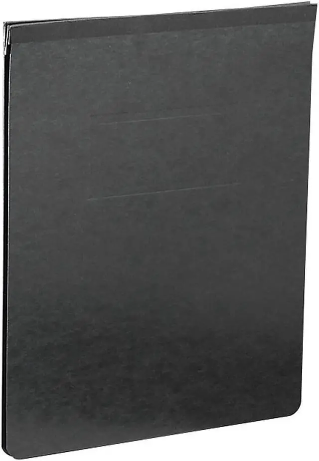 Alt view image 9 of 9 - Smead End Opening PressGuard Report Cover Prong Fastener Letter Black 81124