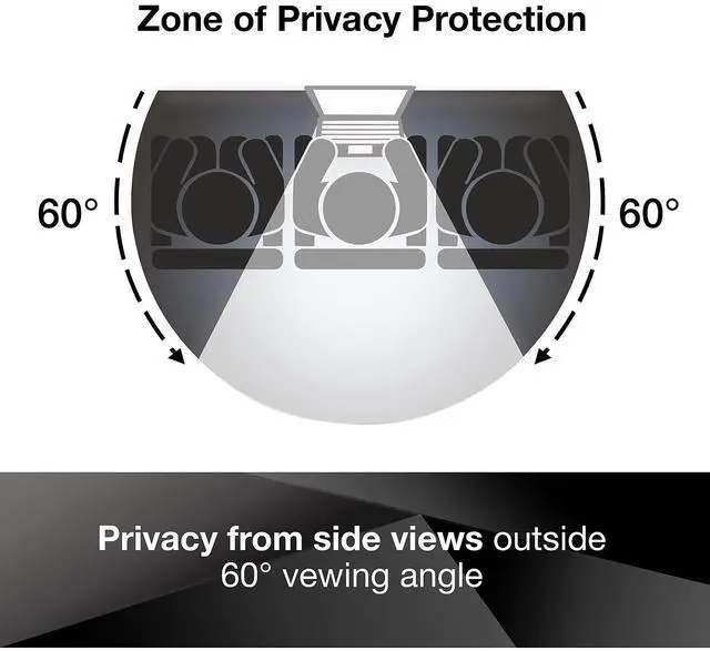 Alt view image 12 of 20 - 3M Privacy Screen Filter Black - For 27" Widescreen LCD Monitor - 16:9 - Scratch Resistant, Fingerprint Resistant - Anti-glare