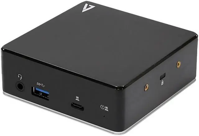 Alt view image 12 of 20 - V7 Universal USB-C Docking Station w/ Dual HDMI UCDDS1080P