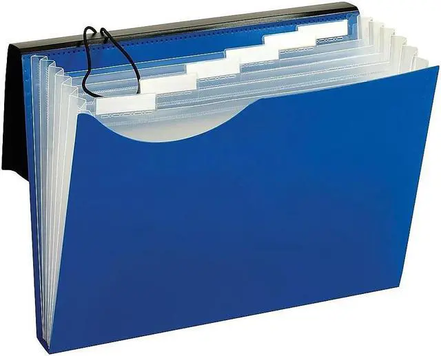 Alt view image 4 of 4 - Pendaflex Expanding File Letter Size 7-Pocket Blue (67440BLU) 86781