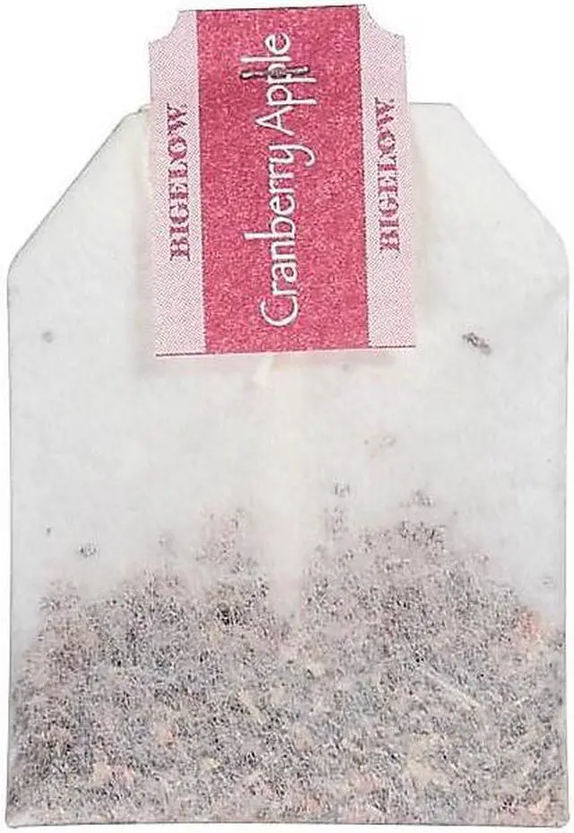 Alt view image 12 of 13 - Bigelow Cranberry Apple Herbal Tea, 28/Box 10400