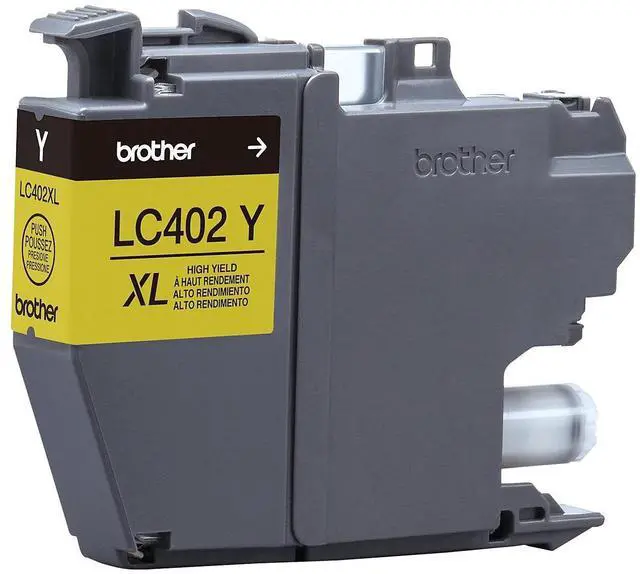 Alt view image 4 of 8 - Brother LC402XL Original High XL Yield Ink Cartridge Yellow LC402XLYS
