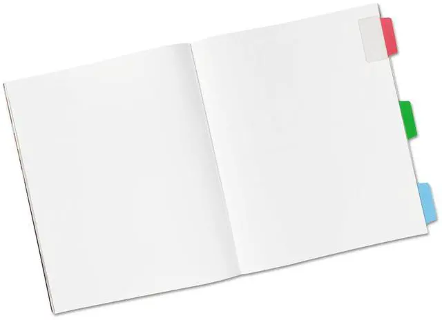 Alt view image 3 of 11 - Avery Ultra Tabs Repositionable Tabs 2 x 1 1/2 Primary: Blue Green Red 24/Pack